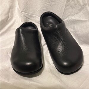 Free People Black Leather Shoes